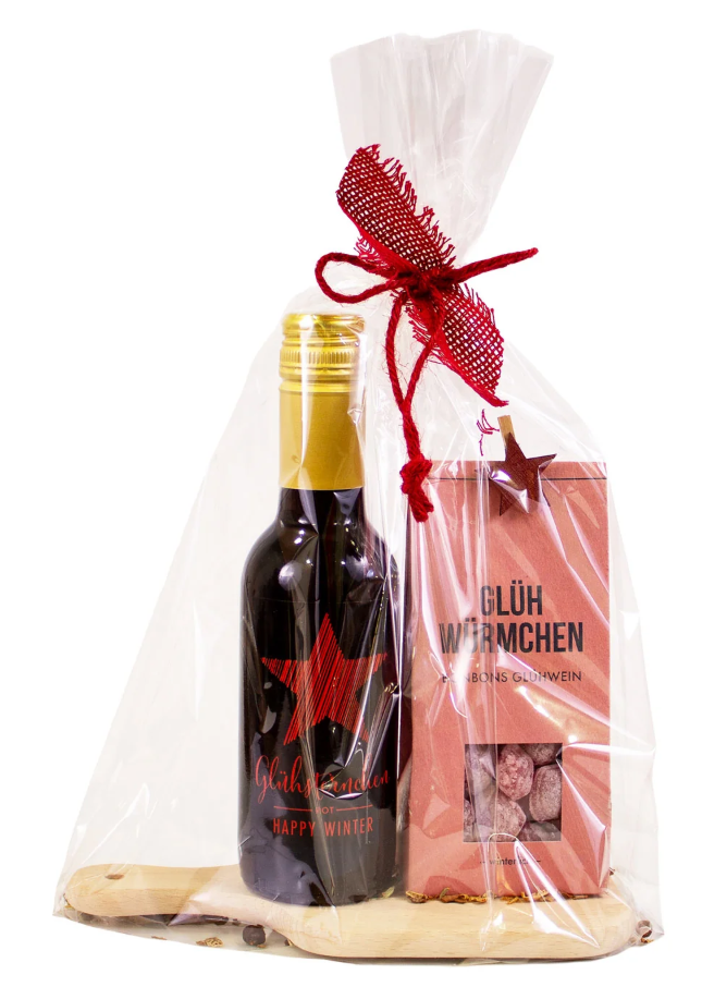 Brettgeschenk Glühwein