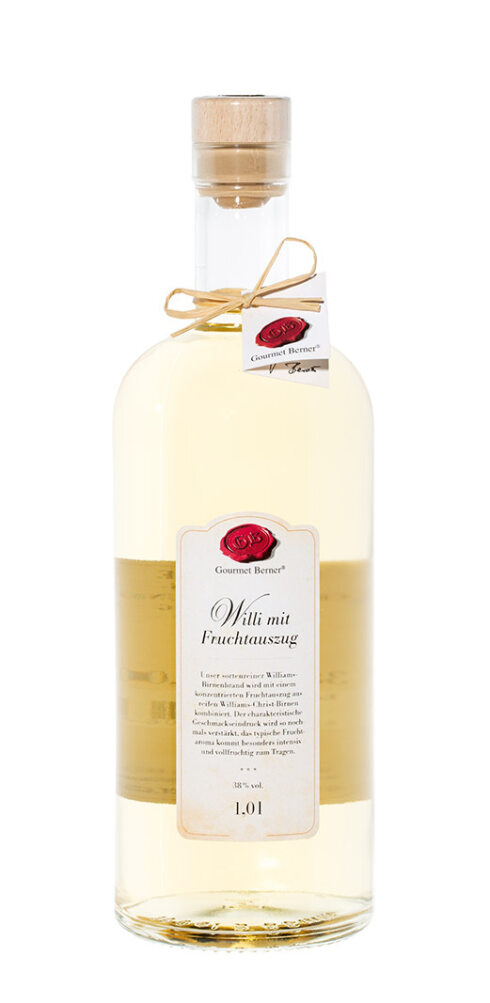 Williams-Christ mit Fruchtauszug 1 Liter (Gourmet Berner) - Feinkost-Pohl.de