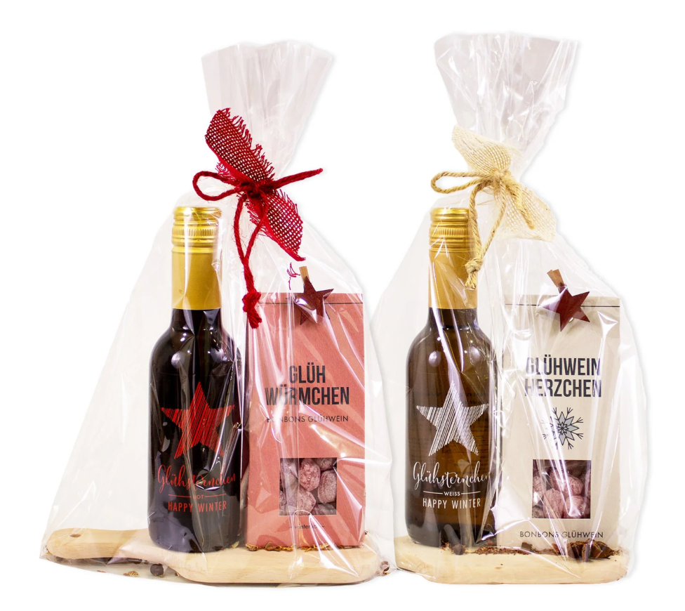 Brettgeschenk Glühwein