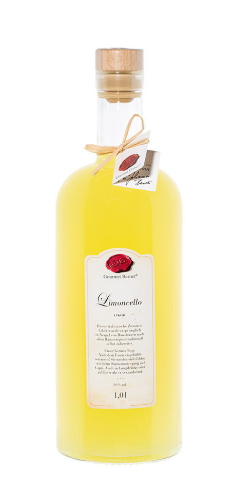 Limoncello-Likör 1 Liter (Gourmet Berner) - Feinkost-Pohl