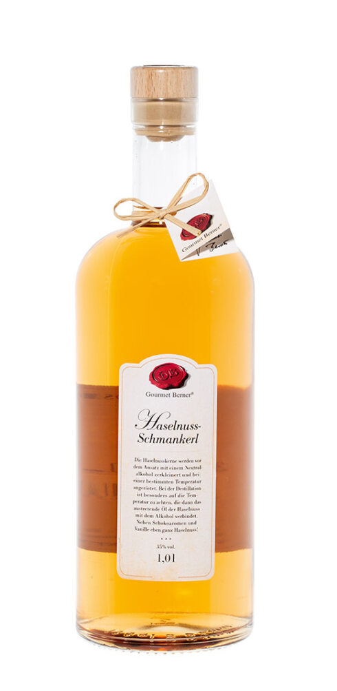 Haselnuss Schmankerl 1 Liter (Gourmet Berner) - Feinkost Pohl