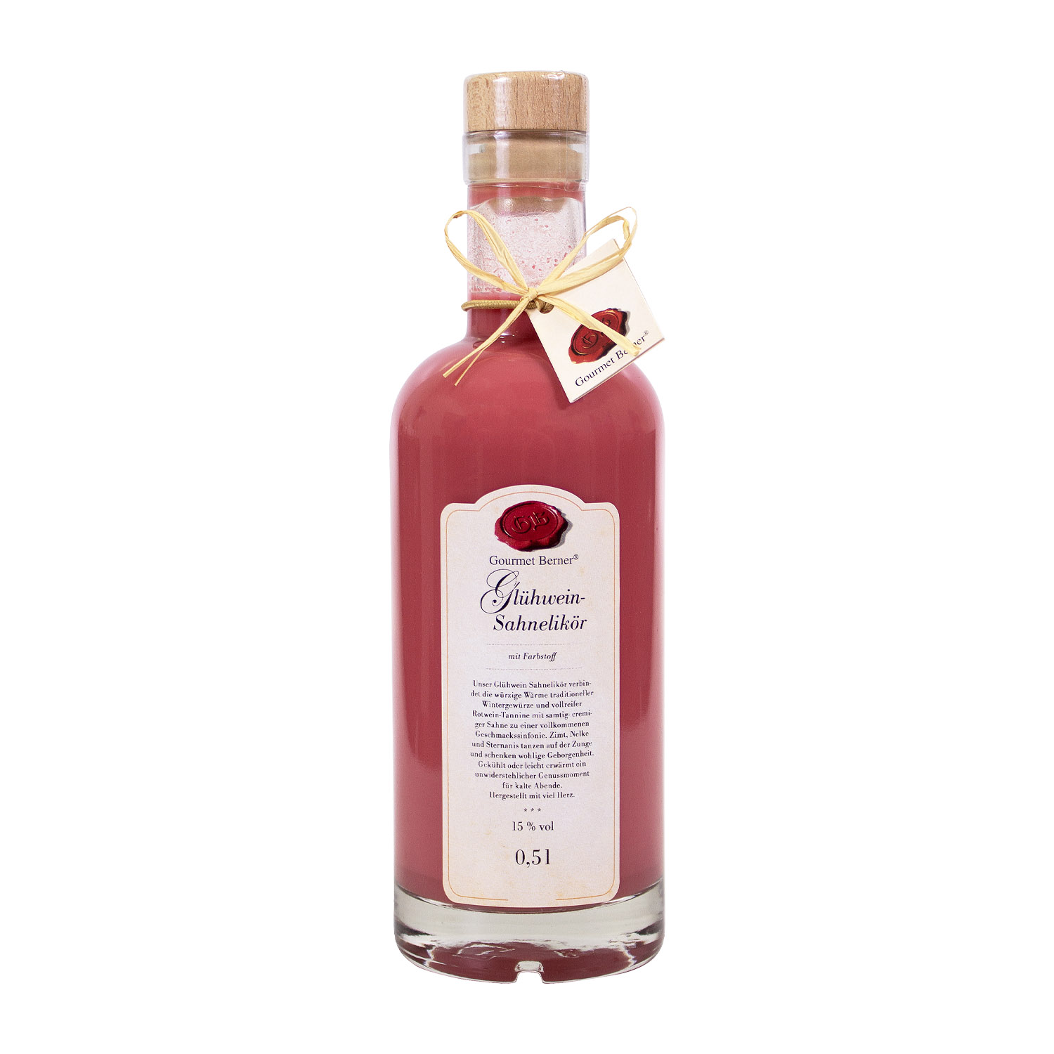 Glühwein Sahne Likör