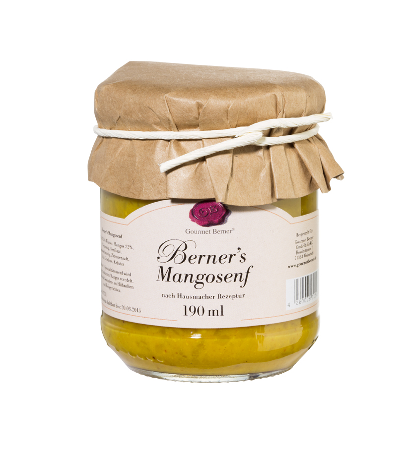 Senner Fresh Berner's Mango-Senf